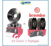 Kit Disques + Plaquettes Brembo Arrière Mercedes 258MM W245 05->11