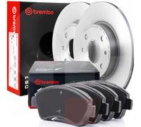Brembo Disque de frein plein 08.A970.11 pour OPEL SAAB CHEVROLET 2x