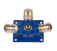 Kit distributeur d'air comprimé mural 22 mm - avec deux raccords à une main et raccord instantané Aircraft 2158722