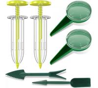 Kit Distributeur de Graines 12 Trous, Semoir à Graines Manuel pour Petites Semences, Outil de Jardinage pour Planter Légumes et Fleurs (C)