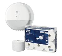 KIT distributeur offert + 6 bobines papier toilette Tork SmartOne