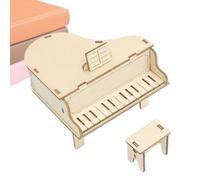 Kit DIY Boîte À Musique Mécanique | Kit de Construction Modèle à Assembler Soi-Même - Puzzle Mécanique Scientifique Piano - Cadeau pour 7-14 Ans Famille Amis École et Noël