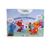 Kit diy bougies a modeler - petits animaux