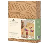 Kit DIY Broderie Mindful Making - Envolée d'Anémones - 2 pcs