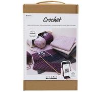 Kit DIY - Creativ Company - Débutant - Tout pour apprendre le crochet - 2 ans de garantie - Neuf