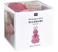 Kit DIY Crochet - RICO DESIGN - Amigurumi Lapin - Pelotes de coton Ricorumi - Kit complet - 2 ans de garantie