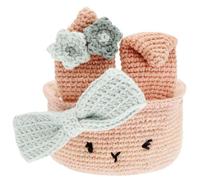 Kit DIY crochet - RICO DESIGN - Corbeille de Pâques - Beige - Amigurumi - Loisirs créatifs
