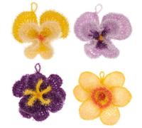 Rico Design Kit à crochet Bubble Fleurs de Printemps Multicolore G