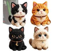 Kit DIY De Fabrication D'Animaux En Perles - 3D Mignon Et Avec Instructions,Kit de création d'animaux en perles fait main,pour Étagère Table de Chevet Vitrine, Débutants Passionnés de Loisirs Créatifs