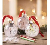 Kit DIY dessin - Boules de Noël