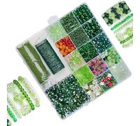 Kit DIY En - lightweight portable functional Perles Set Perlage Création, durable, Éternelle, Pour Débutants, Adultes Femmes Étudiants Art Maison | Multipurpose Outdoor Indoor Utility