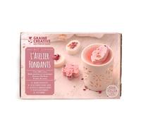 Graine créative Kit DIY L'Atelier Fondants à Bougies Fleuries