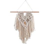 Kit DIY macrame - Ma déco Boheme - Ecru - 30 x 45 cm Gris G