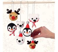 Kit DIY modelage - Boules de Noël Animaux