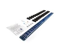 Kit DIY - Nelson Audio 42,2 cm 24 prises Power Bus Board pour Synthés Modulaires Eurorack (1)