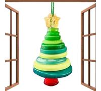 Kit DIY Ornement Bonhomme de Neige - Créez votre propre bonhomme, kit de boutons colorés avec Père Noël & Ange, feutrine & fil pour activité familiale de Noël âges | Suspensions arbre créatives