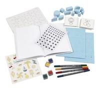 Kit DIY - Puzzle, carnet et jeu Summer fun - Creotime Multicolore G