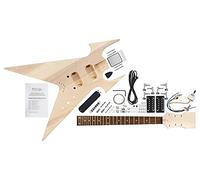 Kit DIY Rocktile ZW Guitare Électrique (Kit guitare électrique "Do-it-yourself" style ZW, corps : tilleul, manche : érable vissé, touche : blackwood)