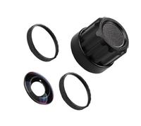 Kit d'objectif de rechange pour Insta360 X5, objectif d'appareil photo avec anneau circulaire en aluminium