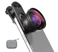 Kit d'objectif macro 35x pour smartphone avec filtre CPL, loupe HD avec clip d'objectif universel, fixation d'objectif d'appareil photo de téléphone pour iPhone 17/16/15/12/11, Samsung et téléphone