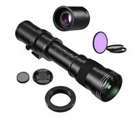 Kit d'objectif téléobjectif Manuel 420-800 mm avec convertisseur 2X et Jeu de filtres(420-800mm Black,EF)