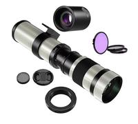 Kit d'objectif téléobjectif Manuel 420-800 mm avec convertisseur 2X et Jeu de filtres(420-800mm White,Mount Z)