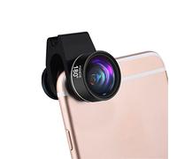 Kit d'objectifs d'appareil photo 4 en 1 Fish Eye grand angle macro téléobjectif avec clip universel pour 95 % des smartphones