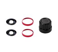 Kit d'objectifs interchangeables pour Insta360 X5, ensemble d'objectifs optiques de rechange HD avec anneaux de montage en aluminium et outils pour appareil photo Insta360 X5, accessoires