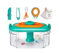 Kit d'observation des insectes - Kit éducatif d'exploration en plein air, boîte d'observation avec loupe 10X, visionneuse de boîte d'observation, ensemble d'exploration de loupes de bestioles pour enf