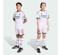 Adidas Real Madrid 26/27 Home Short Sleeve Junior Set Blanc 13-14 Years Enfants