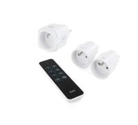 Kit domotique 2 prises nano 433 MHz + 1 prise WiFi + télécommande - DiO