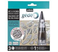 Kit ? Dorer - 3 Feuilles Miroir Et Mixtion 20 Ml - Finition Argent