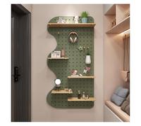 Kit d'organisation murale en bois - Panneaux d'affichage à faire soi-même pour la maison, le bureau, la cuisine, le garage, la salle d'artisanat, 60 x 120 cm