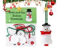 Kit D'Ornement De Noël en Boutons,Jouet Interactif | Kit De Loisir Créatif Ornements Boutons Sapin De Noël - pour Porte Mur Manteau Salon Chambre À Coucher Fête Adolescents Adultes