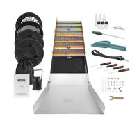 VEVOR Kit d'orpaillage portable 23 pièces Rampe 127 cm aluminium avec pelle