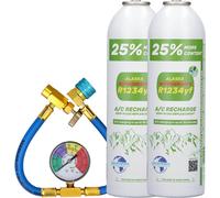Kit Double - Alaska Refrigerants Réfrigérant de remplacement R1234yf pour véhicules