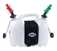 Kit double bidon - HÜNERSDORFF - 6 + 3 l - HDPE - Homologation UN