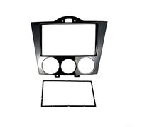 Kit double DIN pour tableau de bord pour Mazda Rx-8 2003 à 2008 7 pouces Cadre de voiture Panneau de façade pour système de navigation radio Android Mise à niveau Finition noire