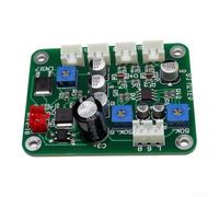 Kit double pour compteur Vu Meter pour rétro-éclairage chaud réglable audio | 2 mètres, carte pilote, câbles inclus, plage 0-500uA, balançoire réglable, rétroéclairage AC/DC 6-12V