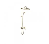 Kit douche à encastrer Laiton Mat - TRES 24217703LM
