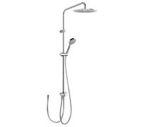 Kit douche ECO-TERM avec douche fixe Ø 225 mm chromé - TRES 161475