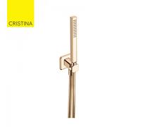 Kit douchette carrée complet Or Rose - CRISTINA ONDYNA PD62246P
