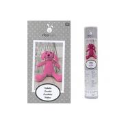 Kit Doudou lapin rose au crochet -(...) -