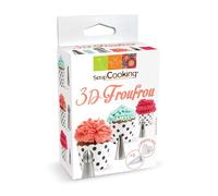 Kit douilles 3D froufrou Scrapcooking