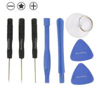 Kit D'outil Pour Smart Phones 8 En 1 3 X Tournevis + 2 X Tiges De Démontage + 1 X Mandrin + 2 X Triangle Sur Les Tranches Épaisses Outil De Réparation De