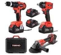 Kit d'outils 3 pièces - TEENO - 20V - 2x3Ah - Moteurs sans balais