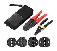 Kit d'outils à raccourcissement en acier inoxydable à cliquet avec libération automatique pour le câblage électrique à domicile