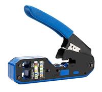 Kit d'outils à sertir RJ45, CAT5, CAT5e, CAT6, Ethernet, pince à sertir modulaire pour connecteurs RJ11/RJ12 et RJ45 standard (pince à sertir uniquement)