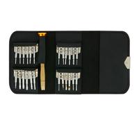 Kit d'outils complet réparation (tournevis, spatules...) smartphone et tablette Noir