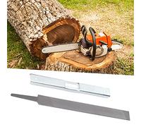 kit d'outils d'affûtage de tronçonneuse universel 2 pièces ensemble de limes plates pour jauge de profondeur de scie à chaîne,Outil de jauge de profondeur, affûteur de tronçonneuse oregon fichi